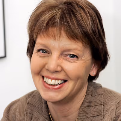 Porträtt av Margaretha Fahlgren, Ordförande.